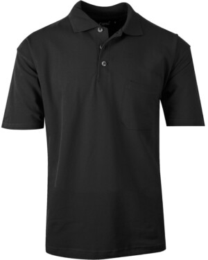 Camus Lucca polo T-shirt, Sort Polo T-shirts