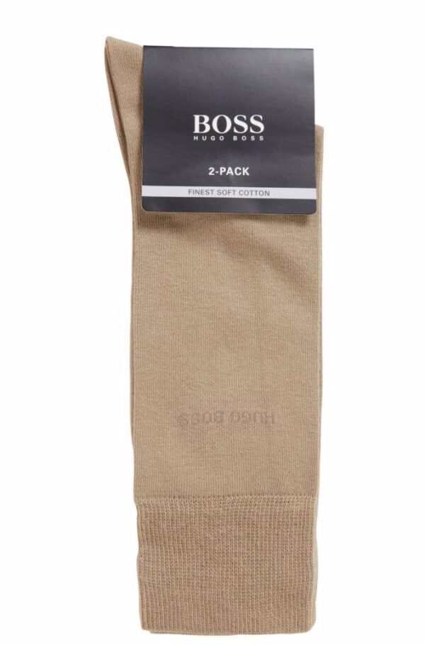 Hugo Boss 2-pack strømper_39-42 Hugo Boss