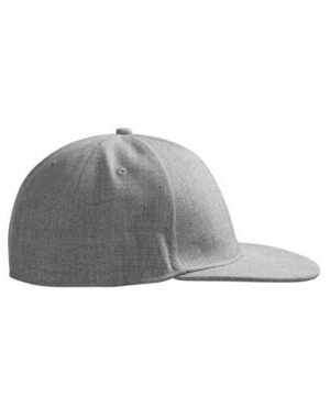 ID cap uld-look flad skygge 0066 grå melange ID cap og hue
