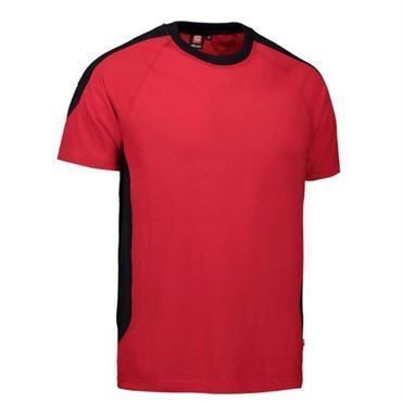 ID PRO wear t-shirt 0302 rød-Small ID t-shirts