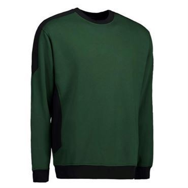 ID pro wear sweatshirt 0362 flaskegrøn-Medium ID sweatshirt