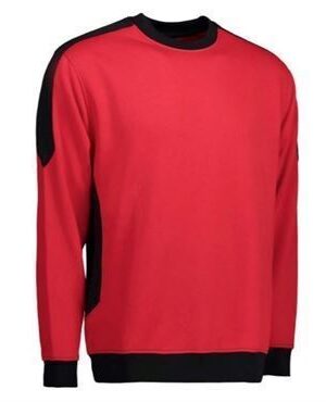 ID pro wear sweatshirt 0362 rød ID sweatshirt