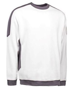 ID pro wear sweatshirt 0362 hvid-3xl ID sweatshirt