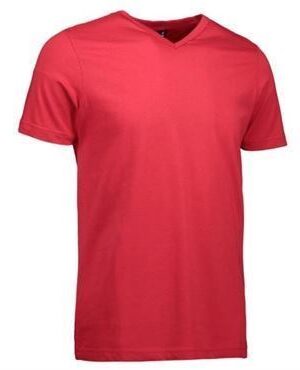 ID t-time t-shirt slim med V-hals 0514 sort ID t-shirts