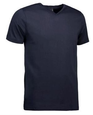 ID t-time t-shirt slim med V-hals 0514 navy ID t-shirts