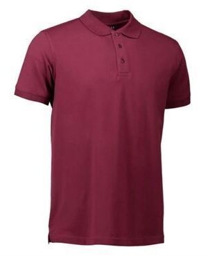 ID stretch polo 0525 bordeaux ID polo