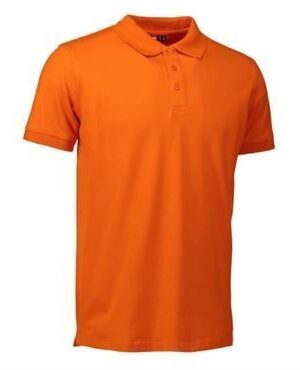 ID stretch polo 0525 orange ID polo