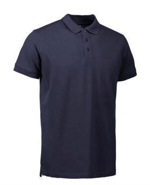 ID stretch polo 0525 navy ID polo