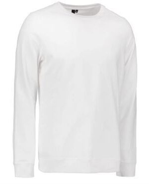 ID core sweatshirt 0615 hvid-Medium ID sweatshirt