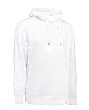 ID Sweatshirt med hætte 0636 hvid ID sweatshirt