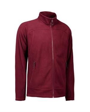 ID fleece jakke 0806 bordeaux ID jakker