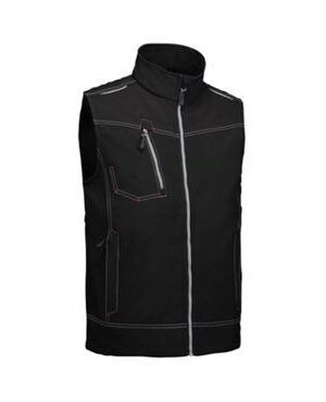 ID softshell vest 0834 sort ID jakker