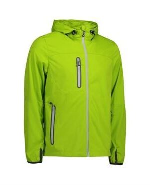 ID softshell jakke 0875 lime ID jakker