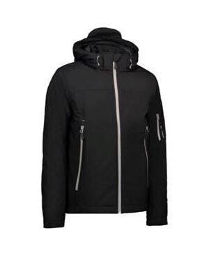 ID vinter softshell jakke 0898 sort ID jakker