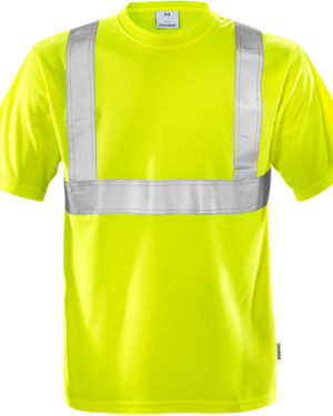 Hi Vis t-shirt kl.2 7411 T-shirt / Polo-shirt High Visibility Kansas fluorescerende tøj
