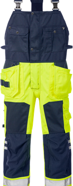 Hi Vis håndværker overalls kl.2 1014 Overalls High Visibility Kansas fluorescerende tøj
