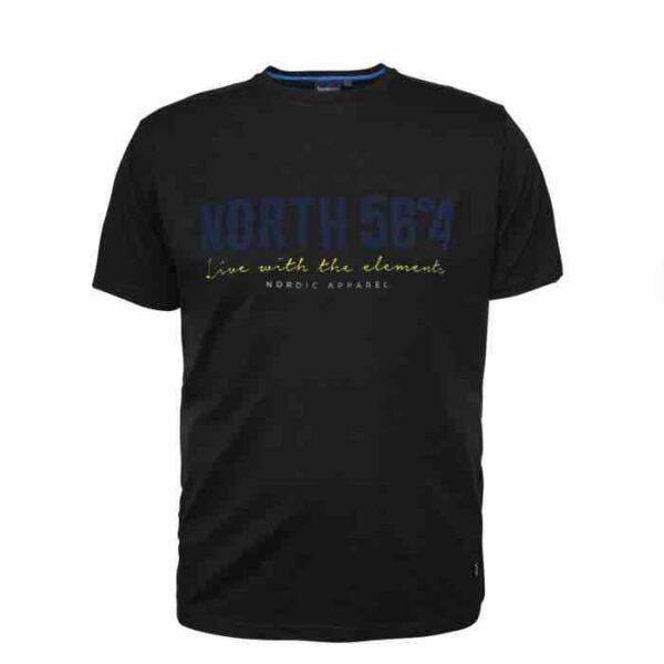 NORTH 56°4 printet t-shirt 99865 0099_X-Large North 56°4 t-shirts