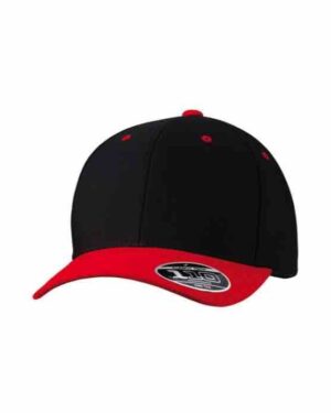 Flexfit  Premium cap Black/Red_One size Flexfit caps