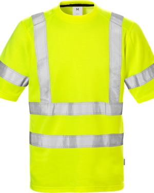 Hi Vis t-shirt kl.3 7024 T-shirt / Polo-shirt High Visibility Kansas fluorescerende tøj