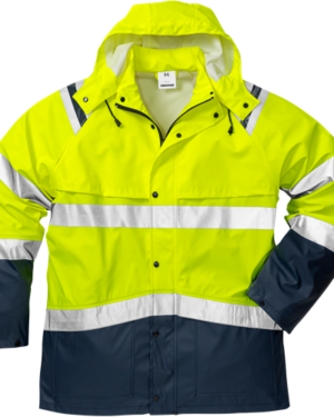 Hi Vis regnjakke kl.3 4624 Jakker High Visibility Kansas fluorescerende tøj