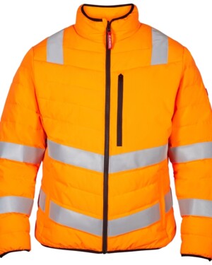 FE-Engel Safety Quiltet Jakke – Orange Arbejdsjakker