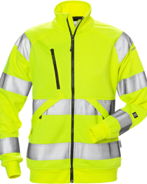 Hi Vis sweat jakke dame kl. 3 7427 Sweatshirts / Pullover High Visibility Kansas fluorescerende tøj