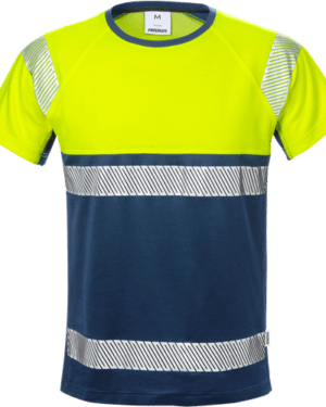 Hi Vis t-shirt kl.1 7518 T-shirt / Polo-shirt High Visibility Kansas fluorescerende tøj