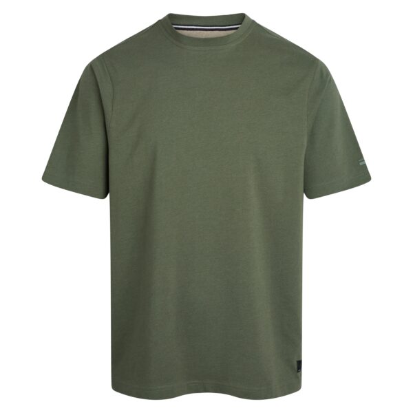 Signal t-shirt Eddy organic Duck green melange_Large Signal t-shirt og poloshirt