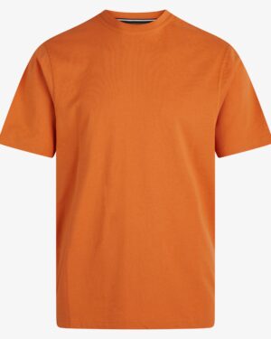 SIGNAL T-SHIRT EDDY ORGANIC Orange Jaffa melange_Medium Signal t-shirt og poloshirt
