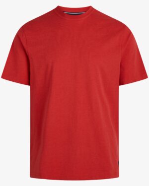 SIGNAL T-SHIRT EDDY ORGANIC Red Ribbon Melange_Large Signal t-shirt og poloshirt