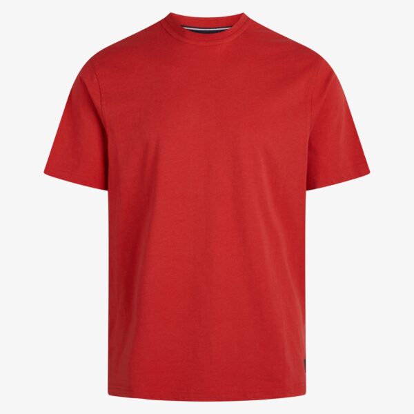 SIGNAL T-SHIRT EDDY ORGANIC Red Ribbon Melange_Large Signal t-shirt og poloshirt