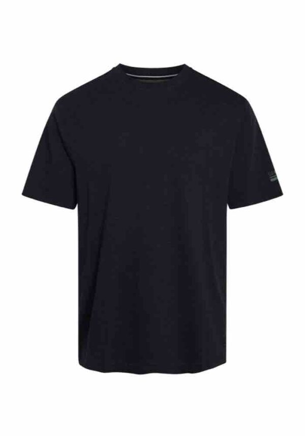 Signal t-shirt Eddy organic Marine Blue Melange_4X-Large Signal t-shirt og poloshirt