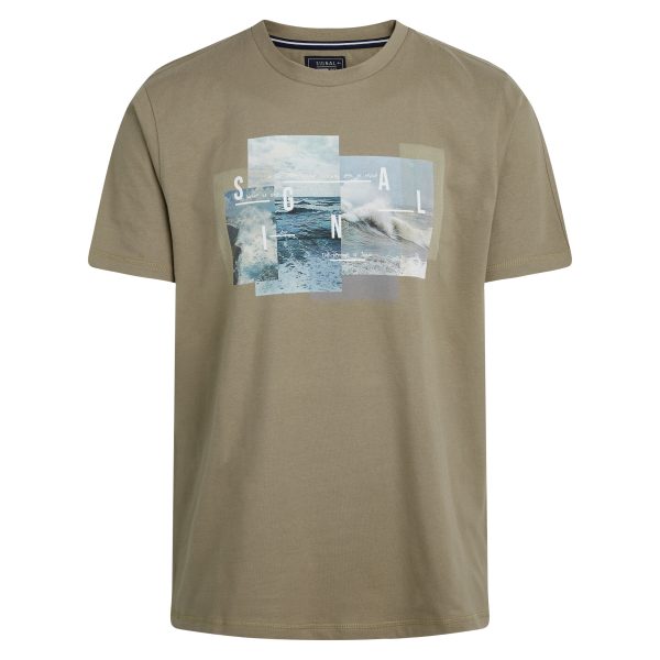 Signal art t-shirt Ed Grey Moon_2X-Large Signal t-shirt og poloshirt