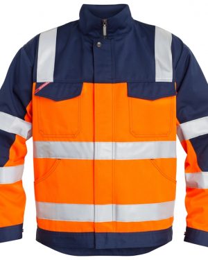 FE-Engel EN 20471 Jakke – Orange/Marine FE-Engel fluorescerende tøj