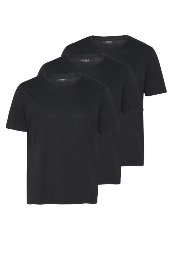 Marcus 3-pack t-shirt black_2X-Large Pre end t-shirt & polo