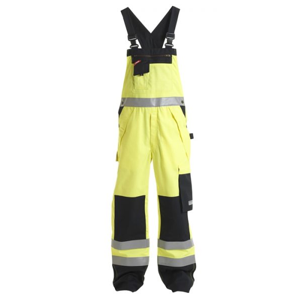 FE-Engel Safety+ Overall EN 20471 – Gul/Sort-K104 FE-Engel overalls