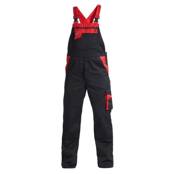 FE-Engel Overall – Sort/Rød-104 FE-Engel overalls