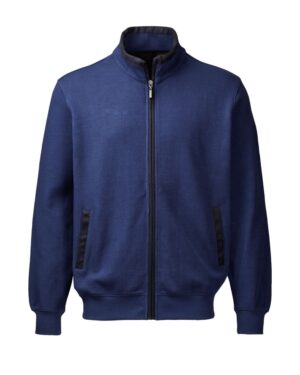 Belika Rotterdam sweat cardigan twillight blue Belika sweatshirts