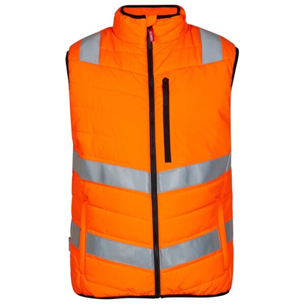 FE-Engel Safety Quiltet Vest – Orange-M FE-Engel