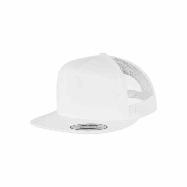 Flexfit snapback trucker White Flexfit snapbacks