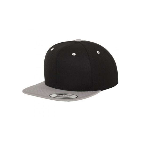 Flexfit snapback black silver Flexfit snapbacks