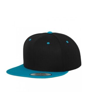 Flexfit snapback black teal Flexfit snapbacks