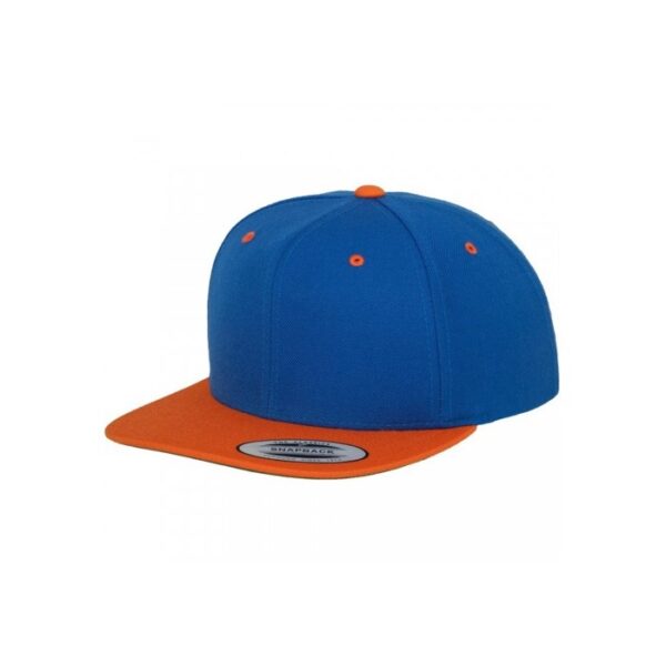 Flexfit snapback royal orange Flexfit snapbacks