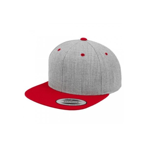 Flexfit snapback grey red Flexfit snapbacks