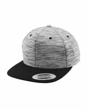 Flexfit snapback grey melange / black Flexfit snapbacks