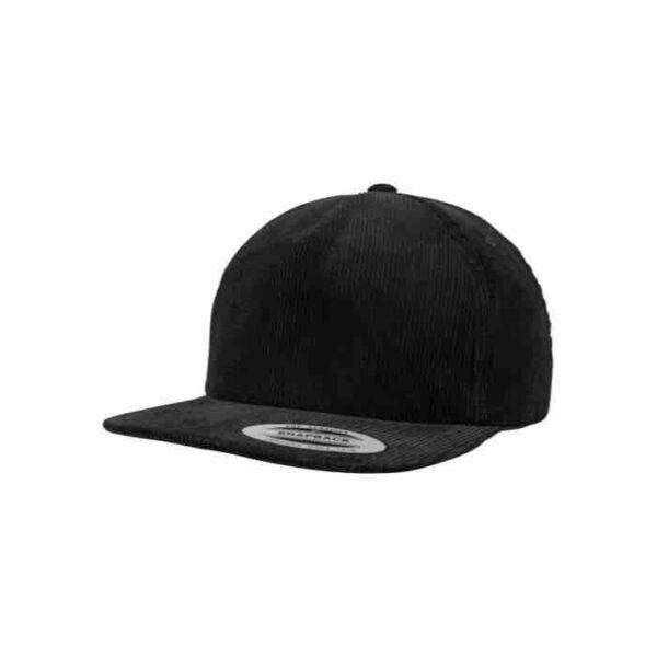 Flexfit snapback Black fløjl Flexfit snapbacks