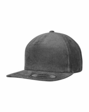 Flexfit snapback Grey fløjl Flexfit snapbacks