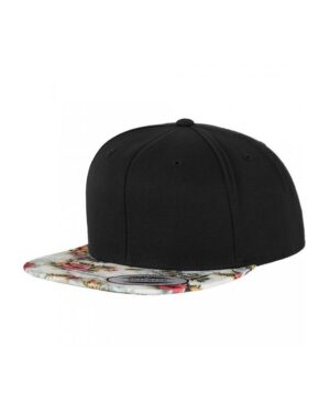 Flexfit snapback black mint floral Flexfit snapbacks