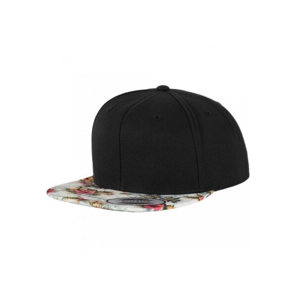 Flexfit snapback black mint floral Flexfit snapbacks