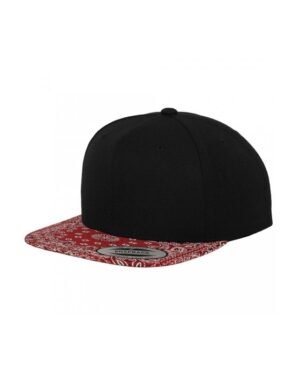 Flexfit snapback black red BD Flexfit snapbacks